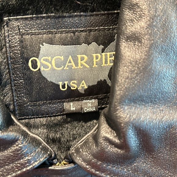 Men’s leather coat - Picture 2 of 6